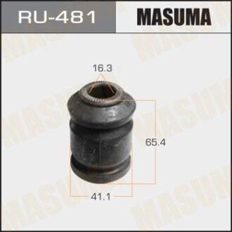 Сайлентблок переднего нижнего рычага передний Toyota Auris (06-), Corolla (06-), MASUMA RU481