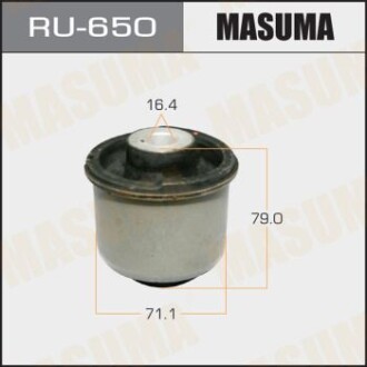 Сайлентблок задней балки Mazda 2 (07-14) MASUMA RU650