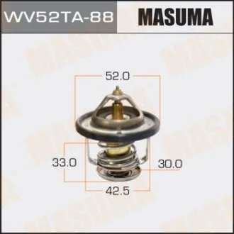 Термостат системи охолодження двигуна (88°C) (Ford Tourneo Courier 1.0 EcoBoost) MASUMA WV52TA88