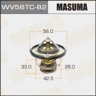 Термостат системи охолодження Masuma WV56TC-82 (Subaru Outback) MASUMA WV56TC82