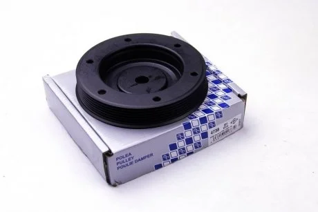 Шків коленвала Peugeot 307, Expert/Citroen Jumpy 2.0HDI (07-)  Metalcaucho 04738
