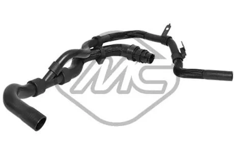 Патрубок радіатора Citroen Berlingo/Peugeot Pertner (96-)  Metalcaucho 08436