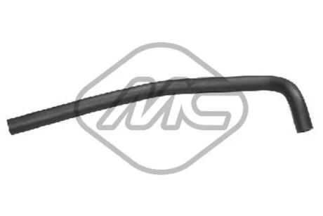 Патрубок радиатора Fiat Ducato 1.9 TD (94-02) Metalcaucho 08492
