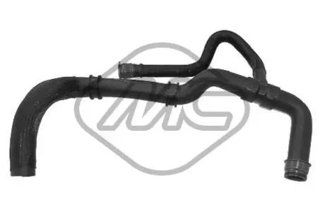 Патрубок радіатора Peugeot 306 (99-) Metalcaucho 08614