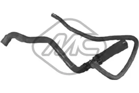 Патрубок радиатора Renault Clio II, Kangoo 1.2 (99-03)  Metalcaucho 09164