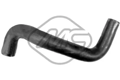 Патрубок радиатора верхній Peugeot 207 1.4, 1.6 (06-)  Metalcaucho 09211
