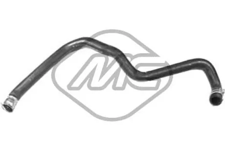 Патрубок водяной от бачка Citroen C2, C3 I/II (03-) / Peugeot 1007 (05-) 1.4-1.6 HDI  Metalcaucho 09218