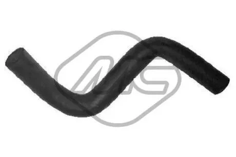 Патрубок радиатора Renault Clio, Kangoo 1.4-1.6  Metalcaucho 09395
