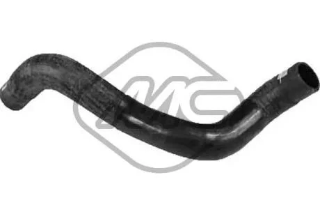 Патрубок радиатора Renault Megane, Scenic 2.0DCI (05-)  Metalcaucho 09574
