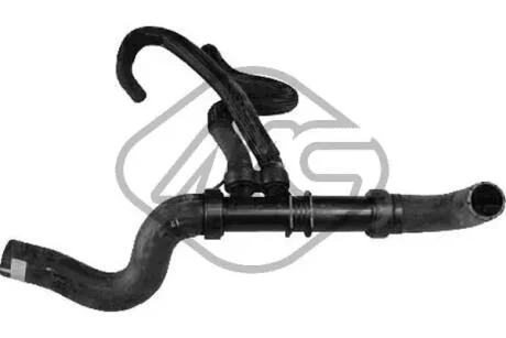 Патрубок радиатора Renault Scenic, Megane 2.0DCI (05-)  Metalcaucho 09575