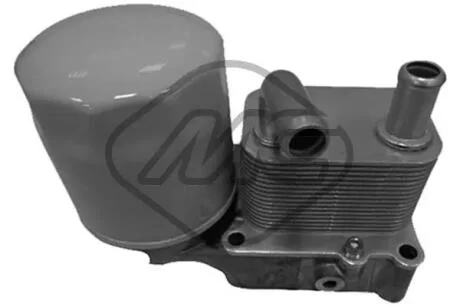 Радиатор масляный Ford Fiesta, Focus (00-04), Connect (02-13)  Metalcaucho 45096