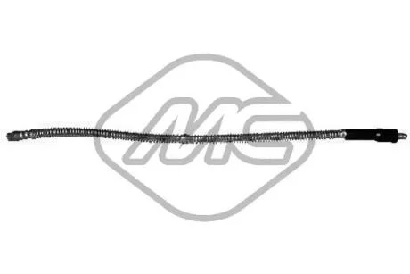 Шланг тормозной перед Master II, Movano A (00-)  Metalcaucho 96206