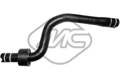 Патрубок радіатора Fiat Ducato 2.3 D Multijet (11-)  Metalcaucho 98493