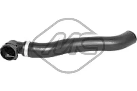 Патрубок радиатора Fiat Doblo 1.9 D (05-)  Metalcaucho 99240