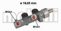 Циліндр гідравлічний гальмівний Metelli 05-0472