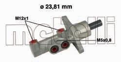 Циліндр гальмівний (головний) Metelli 05-0475