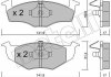 Комплект гальмівних колодок (дискових) Metelli 22-0206-0 (фото 1)