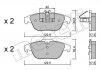 Комплект гальмівних колодок (дискових) Metelli 22-0666-2 (фото 1)