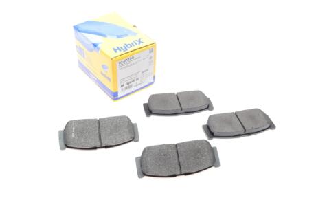 Комплект гальмівних колодок (дискових) Metelli 22-0727-0