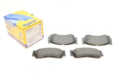 Комплект гальмівних колодок (дискових) Metelli 22-0788-0