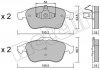 Комплект гальмівних колодок (дискових) Metelli 22-0803-0 (фото 1)