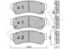 Комплект гальмівних колодок (дискових) Metelli 22-0924-0 (фото 1)