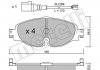 Комплект гальмівних колодок (дискових) Metelli 22-0950-0K (фото 1)