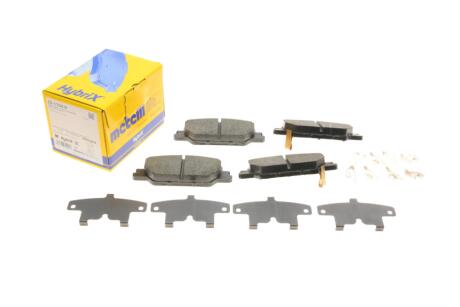 Комплект гальмівних колодок (дискових) Metelli 22-1154-0