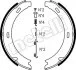 Комплект гальмівних колодок (барабанних) Metelli 53-0233K (фото 1)