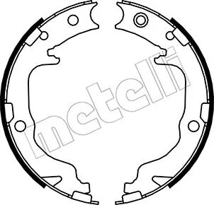 Комплект гальмівних колодок (барабанних) Metelli 53-0362
