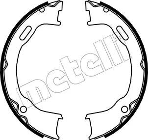 Комплект гальмівних колодок (барабанних) Metelli 53-0364