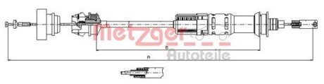 Трос зчеплення METZGER 11.3921