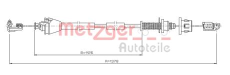 Автозапчастина METZGER 3.RE001