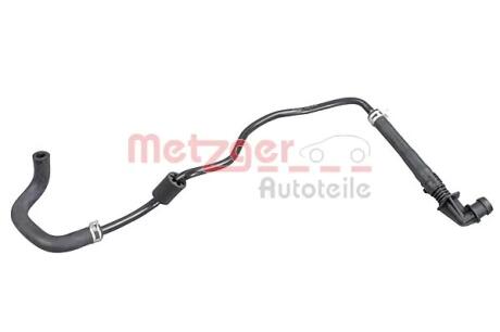 Патрубок системи охолодження гумовий з фітингами METZGER 4010366