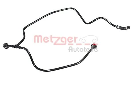 Патрубок системи охолодження гумовий з фітингами METZGER 4010367