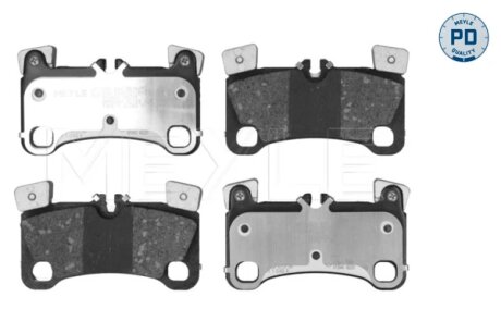 Комплект гальмівних колодок MEYLE 025 242 9616/PD