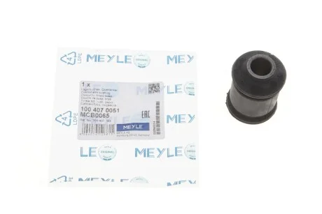 Сайлентблок важеля VW TRANSPORTER IV 90-03 перед. міст низ MEYLE 100 407 0051