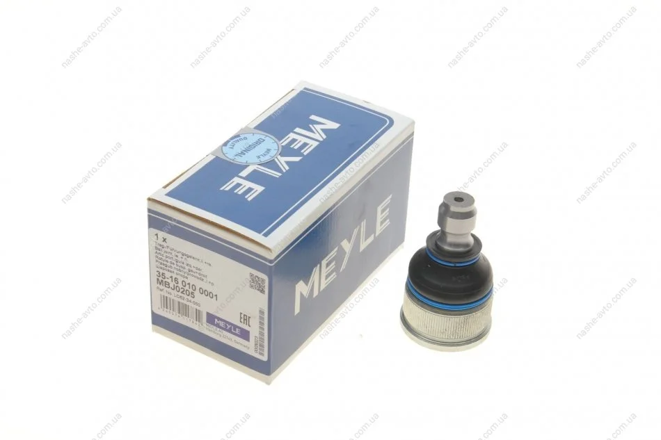Опора кульова KIA CLARUS, MAZDA 323 F VI, 626 II-III 82- перед. міст знизу (Вир-во) MEYLE 35-16 010 0001 (фото 1)