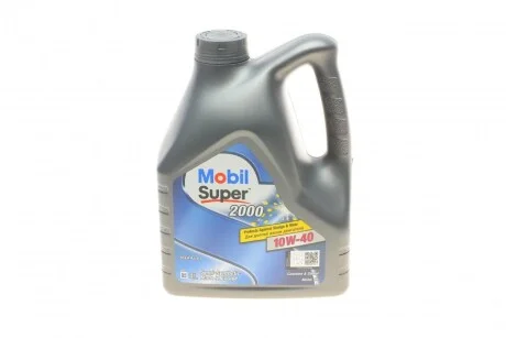 Моторна олива Mobil Super 2000 X1 10W-40 4 л MOBIL 152568