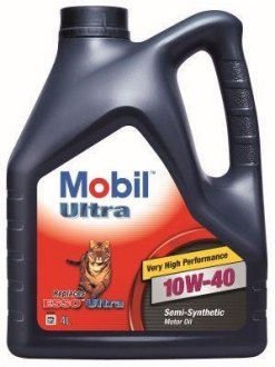 Моторна олива Ultra 10W-40, 4л MOBIL 152624