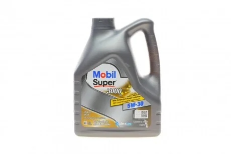 Моторна олива Mobil Super 3000 XE 5W-30, 4л MOBIL 153018