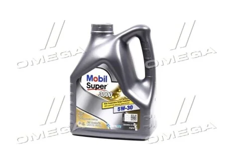 Олива моторна Mobil SUPER 3000 XE 5W-30 (Каністра 4л) MOBIL 153326