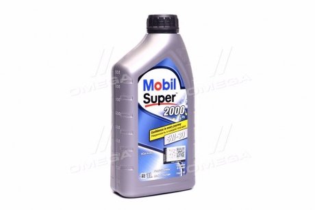 Олива моторн. SUPER 2000 X1 5W-30 (Канистра 1л) MOBIL 155184