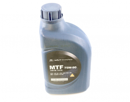 Масло трансмиссионное MTF SAE 75W90 GL-4 (1л) MOBIS 04300-5L1A0 (фото 1)