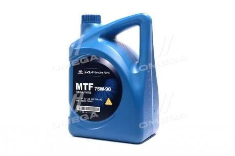 Олива КПП 75W-90 MTF 6 л GL-4 синт Mobis MOBIS 04300-5L6A0