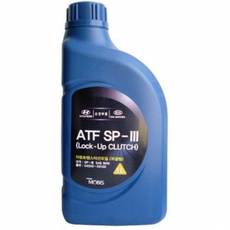Олія трансмісійна Hyundai ATF SP-III (1л) (п/синт) (АКПП) MOBIS 04500-00100