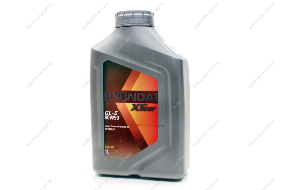 Масло трансмісійне Hyundai MTF 80W90 API GL-5 (1л) (задній міст, роздатка) (HYUNDAI XTEER) XTeer 1011017 (фото 1)