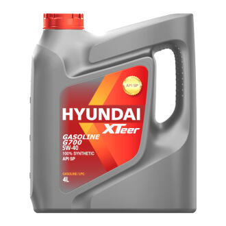 Масло моторное Hyundai G700 XTeer 5W-40 (4л) (HYUNDAI) MOBIS 1041136
