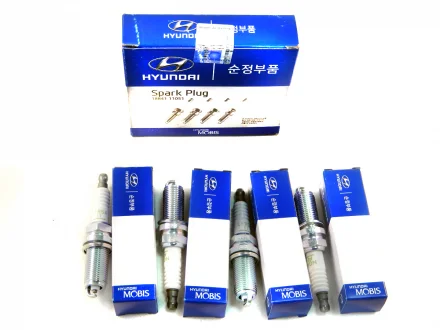 Свечи 2.0 THETA IX-35, Sportage SL, Optima (4шт) MOBIS 18841-11051