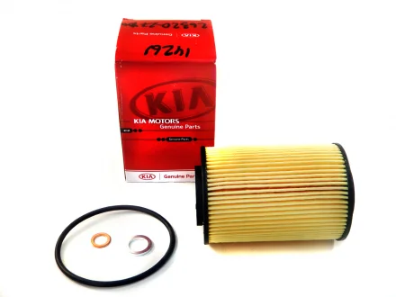 Фильтр масляный (вставка) CRDi Santa Fe, Sonata, Tucson MOBIS 26320-27400